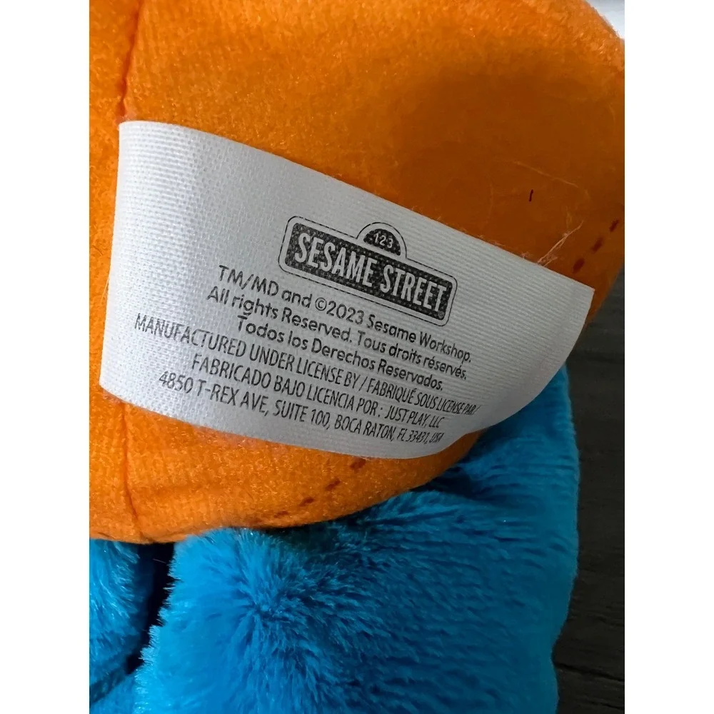 Sesame Street Cookie‎ Monster Plush Pumpkin Halloween 2023 Just Play